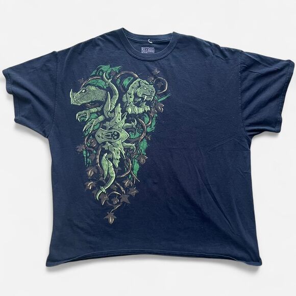 Y2K Blizzard World of Warcraft Hunter Legendary Class Men’s Jinx T-Shirt - Picture 1 of 5